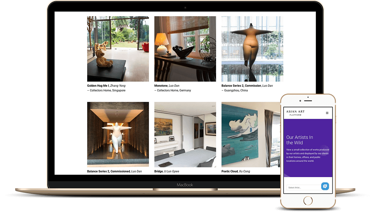 Artists in Wild Asian Art Platform