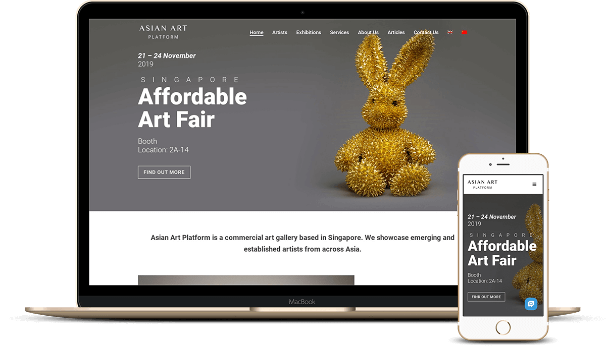 Homepage Asian Art Platform