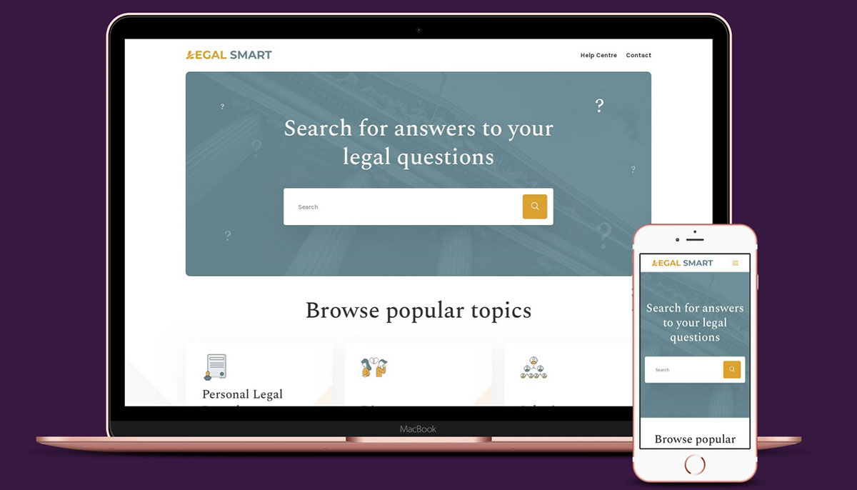 Legal Smart Homepage